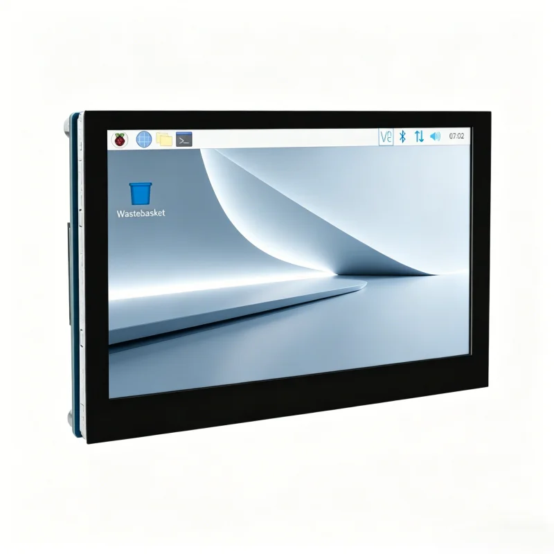 4.3/5/7 Inch Raspberry Pi IMIPI DSI Interface Capacitive LCD Touch Display Pi5/5B IPS High-Definition 800 * 480 With Bracket