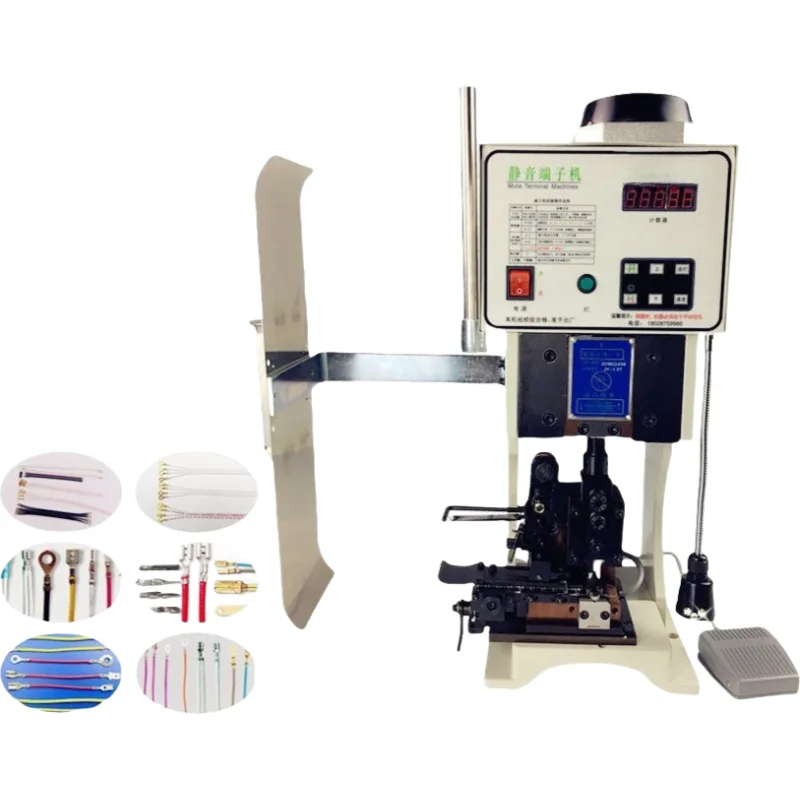Electric Jam Brass Fork Connector Wire Harness Terminal Crimping Machine Terminal Crimping Machine for Factory Assembly Line