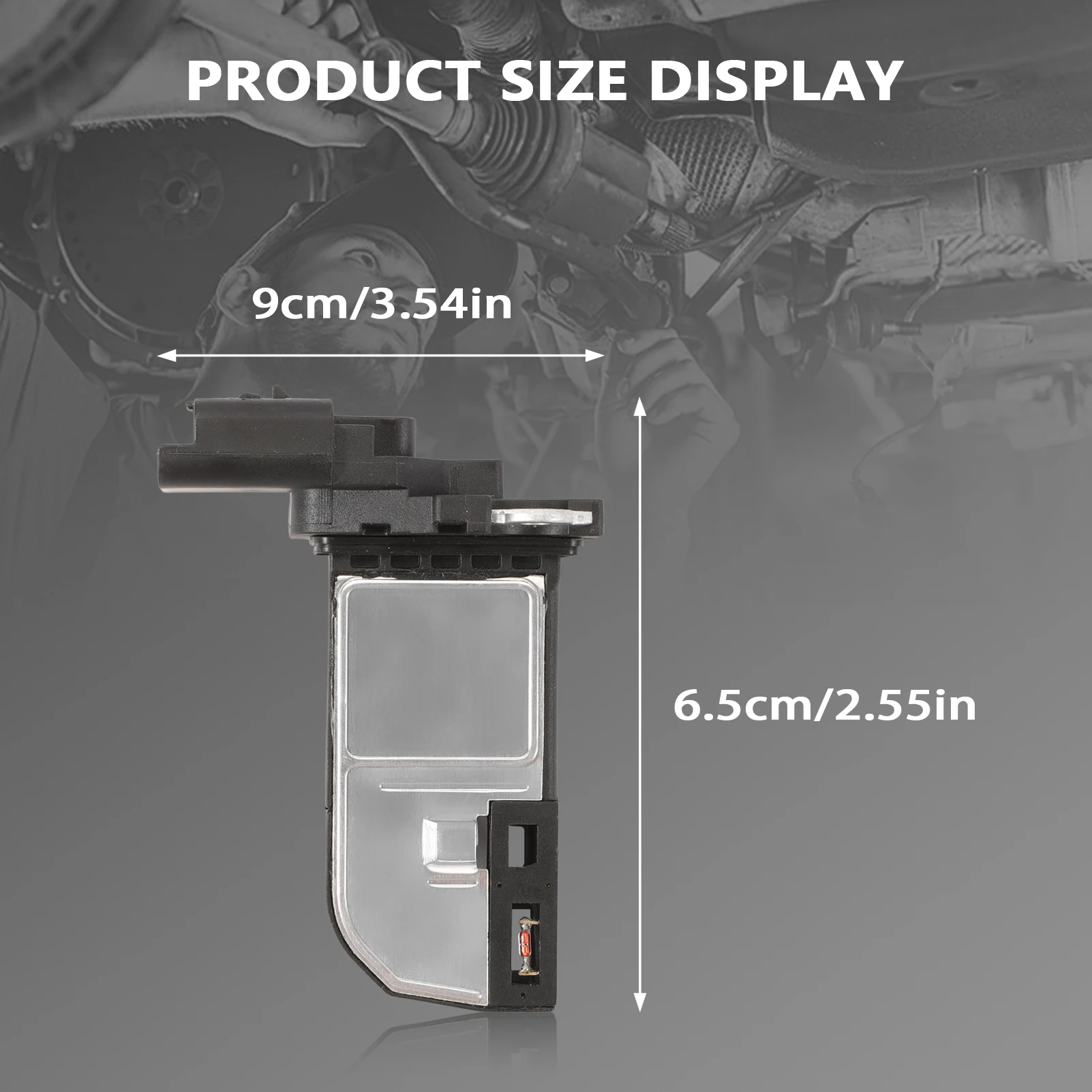 9677093080 Sensor de fluxo de ar maciço (MAF) de 4 pinos para 208 308 508 2008 3008 5008 / C3 C4 C5 / DS3 DS4