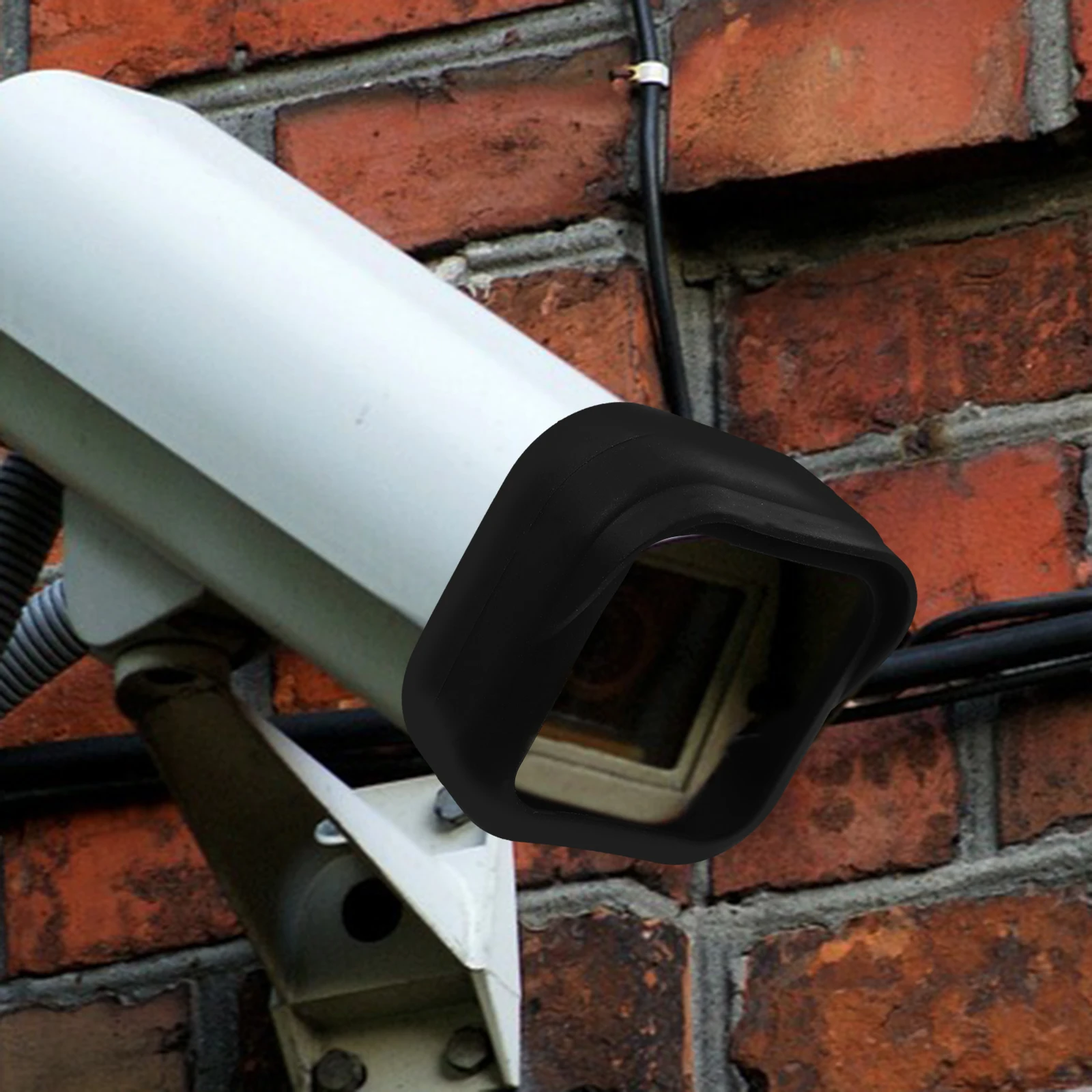 

3pcs Silicone Camera Cover Waterproof Protective Case For Outdoor Security Cameras Weather-Proof Dustproof Scratch Resistant