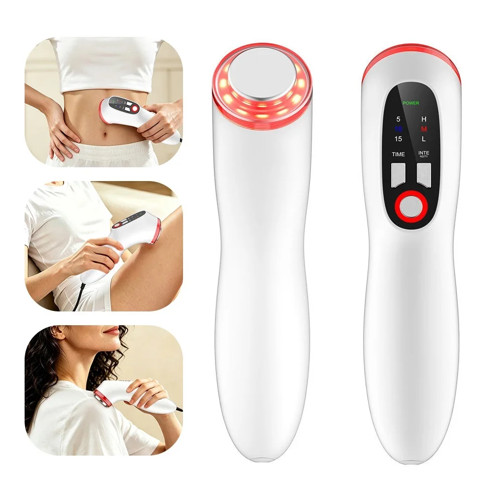 1MHz Handgehaltenes Ultraschall-Physiotherapiegerät, tragbares Körpermassagegerät mit 3 Intensitätsstufen und Timer-Einstellungen zur Muskelentspannung – Detail 3