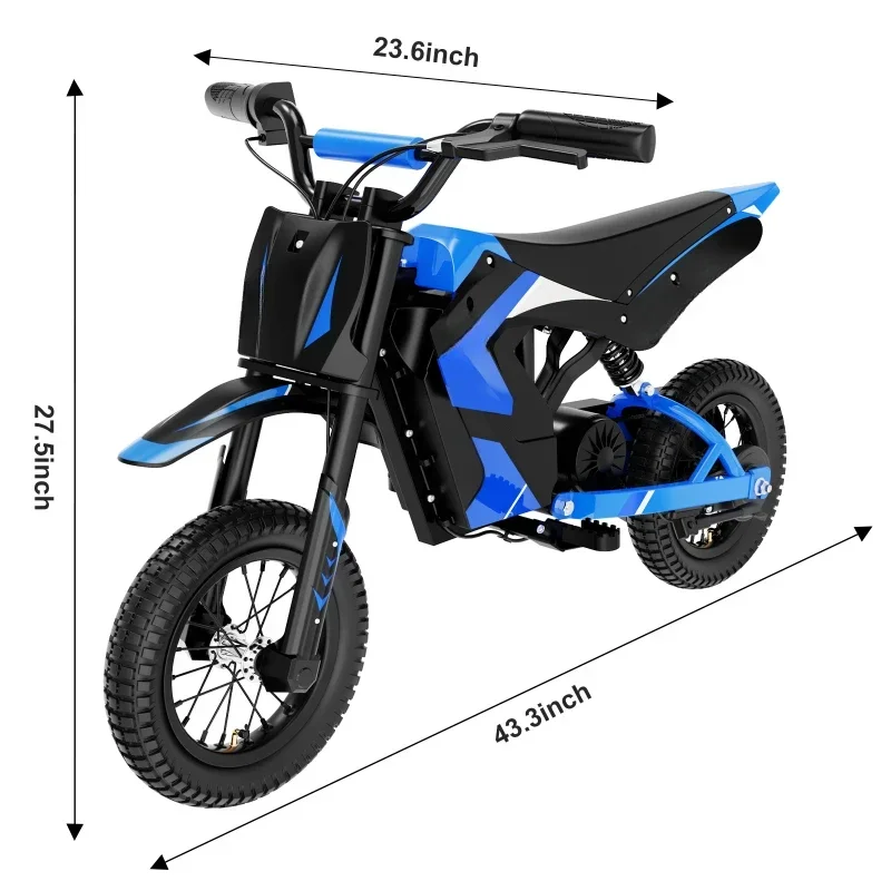 12 inch Motorbike Children Boy Gift Off Load 300W Bike Electric Kid Motorcycle