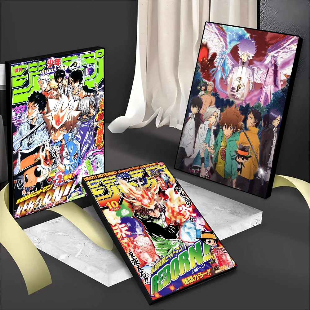 HITMAN REBORN! Classic Vintage Posters Whitepaper Prints Posters Artwork Kawaii Room Decor