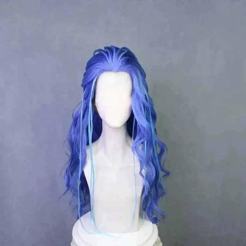 Costume de cosplay psychologue Ada Mesmer du jeu Identity V, robe bleue, style princesse, collection Everlasting Game Fashion.