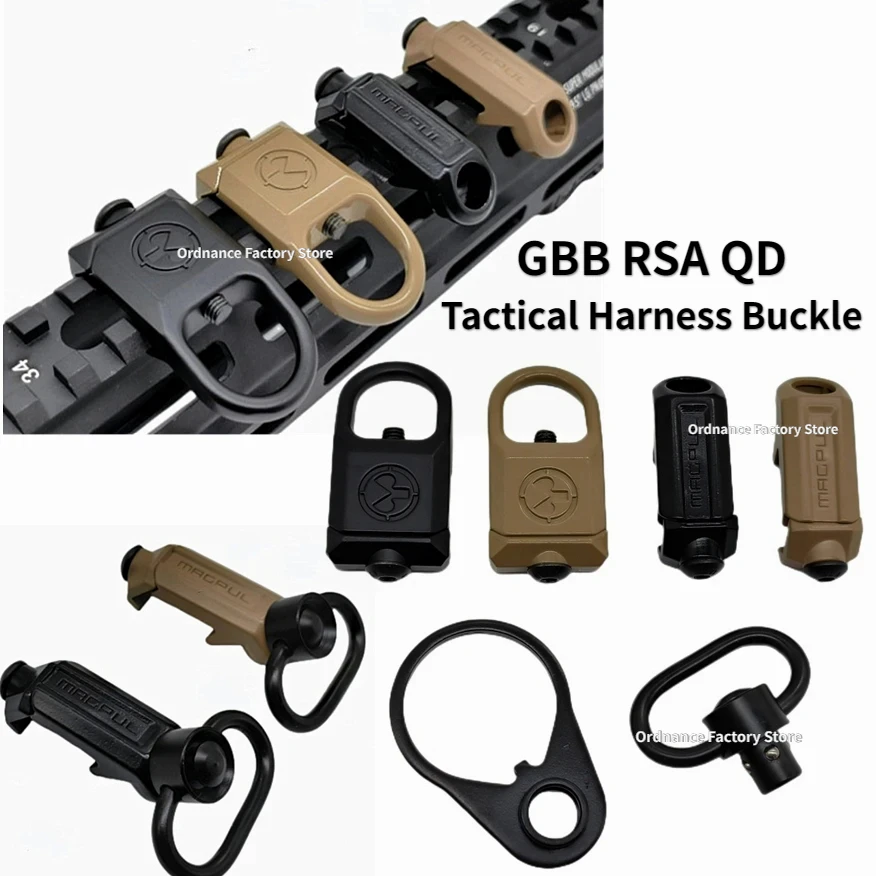 

Hot 1PC Metal Strap Buckle QD Sling Swivel 20mm Picatinny Rail Mount Base Quick Detach Rail Mount For Mlok Rail Gun Accessories