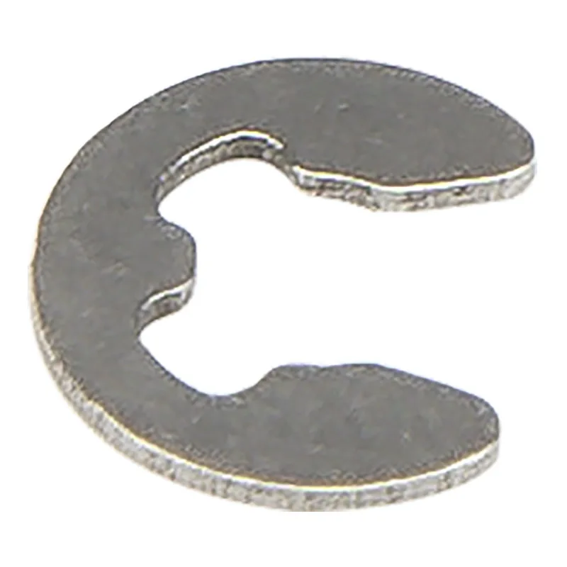 300pcs/lot FCCE01  1.2mm 1.5mm 2mm 2.5mm diameter 304 stainless steel E clip washer 1.2 1.5 2 2.5 mm circlip jump ring