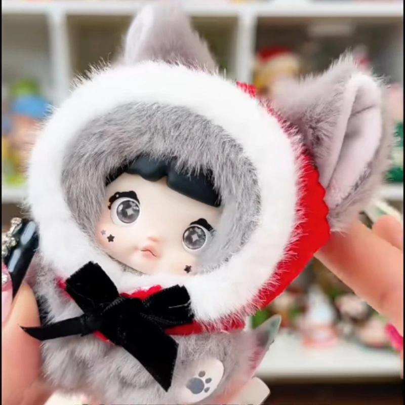 Caja ciega Nommi Baby Mibao Fairytale Town Series, bonita muñeca de Anime Nommi, bolsa sorpresa, caja misteriosa, juguetes colgantes de felpa de princesa, regalo