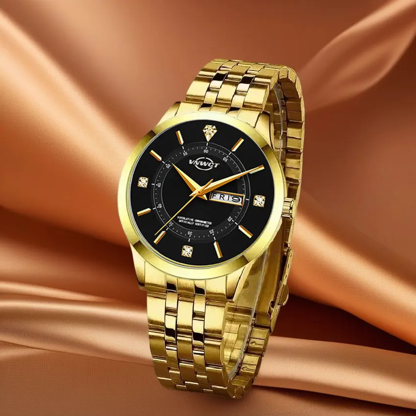 Men Watch Waterproof Quartz Stainless Steel Business Date Wrist Watch for Men Rolex Watches