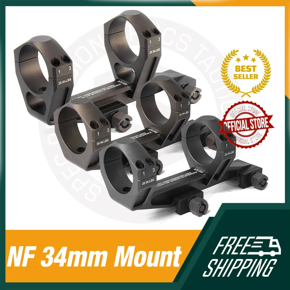 2024 New Tactical NF MA479 Ultra 30mm/34mm Tube Scope Mount At 1.54\