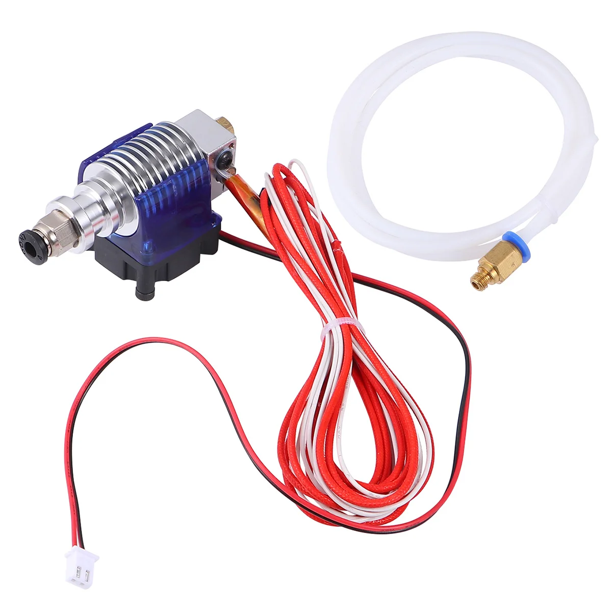 

Extrusion Head J-Head 1.75mm 0.2mm Metal Hotend for 3D Printer Compatible Pla ABS Ntc Connector Anti-Leakage Design with Fan