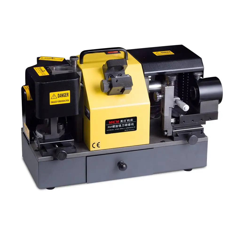 MRCM MR- X6A 4-20mm Easy Operating Industrial Spiral End Mill Grinder/Sharpener With Diamond Wheel