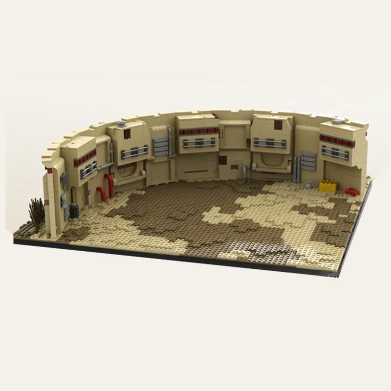 Star Movie MOC importer décennie ks, The War of Spaceport Model Technology Bricks, DIY Assembly Construction Toy, Holiday Gift