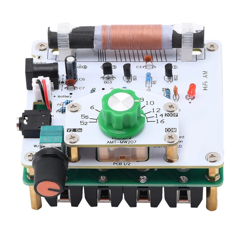 MW AM AM Radio Transmitter 525~1605kHz 6V Radio Transmitter DIY Circuit Board Radio Motherboard