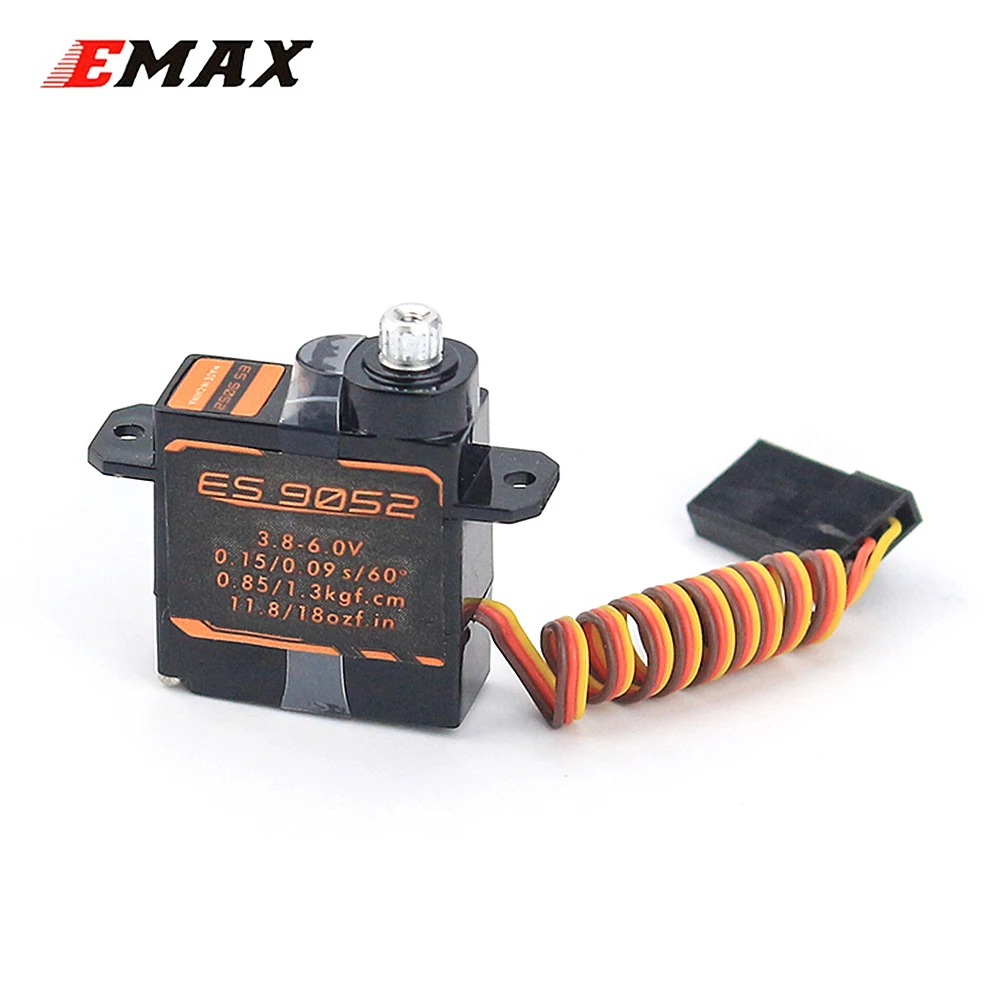 

EMAX ES9052MD Цифровой Металлический сервопривод 5,5g с шестернями для RC FPV самолета дрона