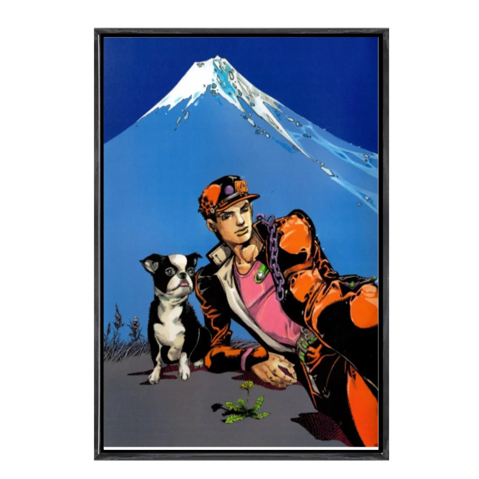 

Japanese Manga Jojo's Bizarre Adventure Multi-Size Canvas Poster Double Framed Wall Art Home Decor Home Decor
