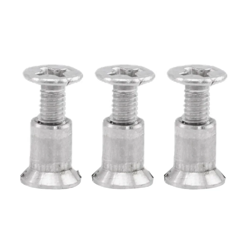 Juego de tornillos de 3 uds para máquina REVOX NAB HUB 1/4 "carrete de cinta de tornillo 10,5" AMPEX TEAC NAGRA RMGI STUDER accesorio de portabrocas