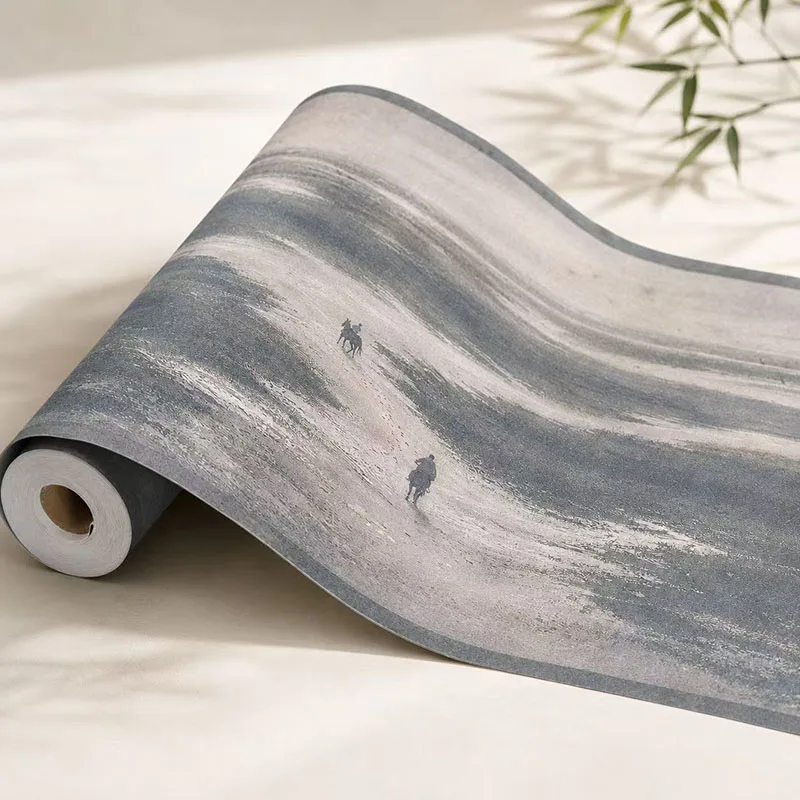 Colorful Semi-Ripe Xuan Paper Roll 34x15m, Chinese Rice Paper for Calligraphy & Sumi-e, Blank Scroll for Art Creation