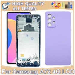 TFT For Samsung Galaxy A72 4G LCD Display Touch Screen Digitizer Assembly Replacement For Samsung A72 A725 A725F SM-A725F LCD