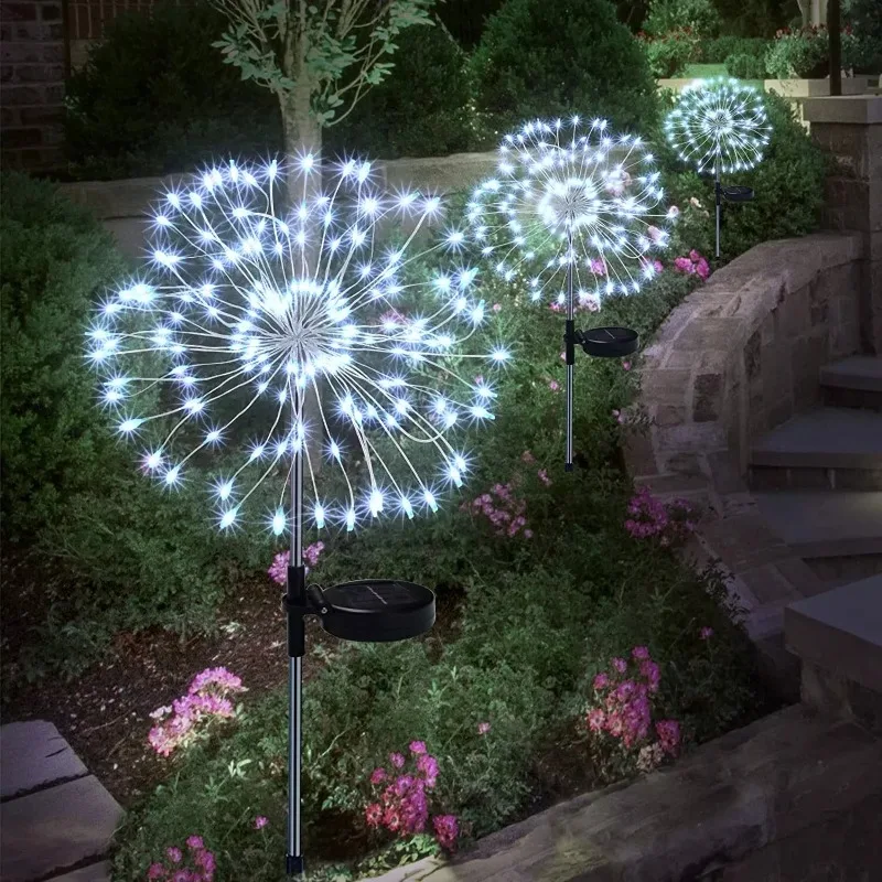 NONE Lumière de Jardin LED Feu d'Artifice Solaire 3