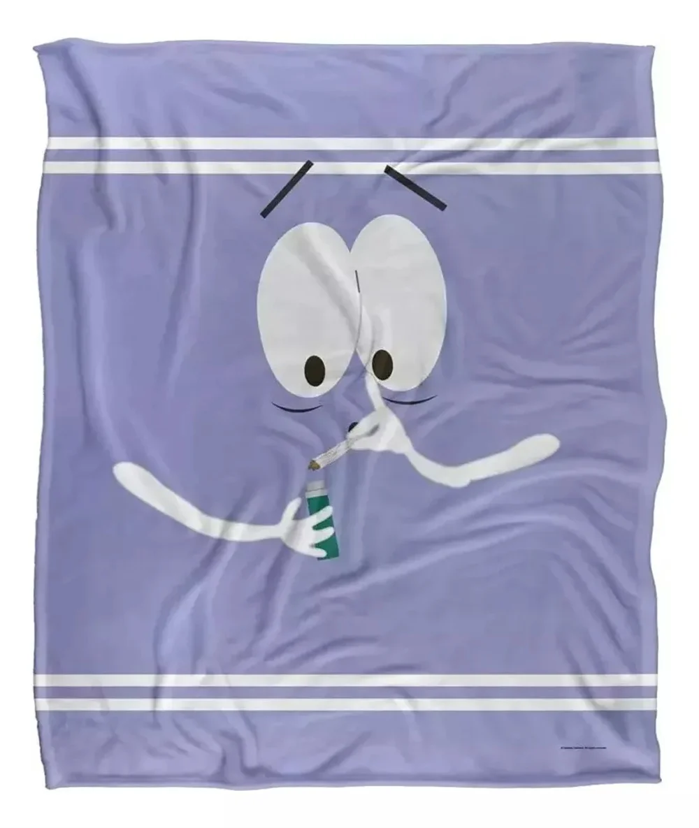 Toallin South Park Pattern Beach Towels Cartoon Funny Pose Soft Shower Towel Travel Spa Quick Dry Blanket Swimming Bath Camping