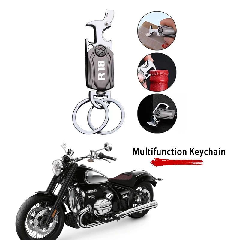 NEW Bullet Key Ring For BMW R18 R-18 r18 R 18 Motorcycle Accessories Zinc Alloy Keychain