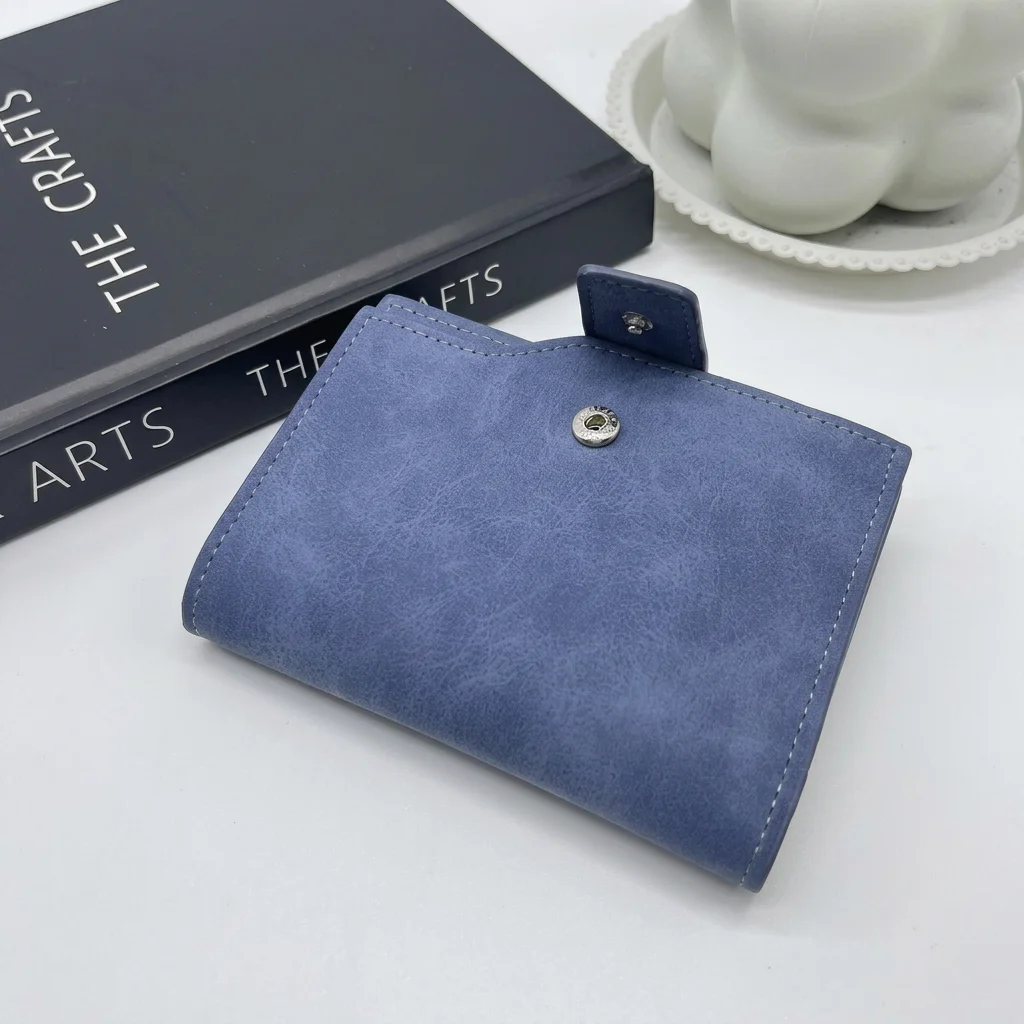 2026 High Quality Men Short Wallets New Simple Card Bags Male Coin Purses ID & Photo Holder Big Capacity Money Clip For Men