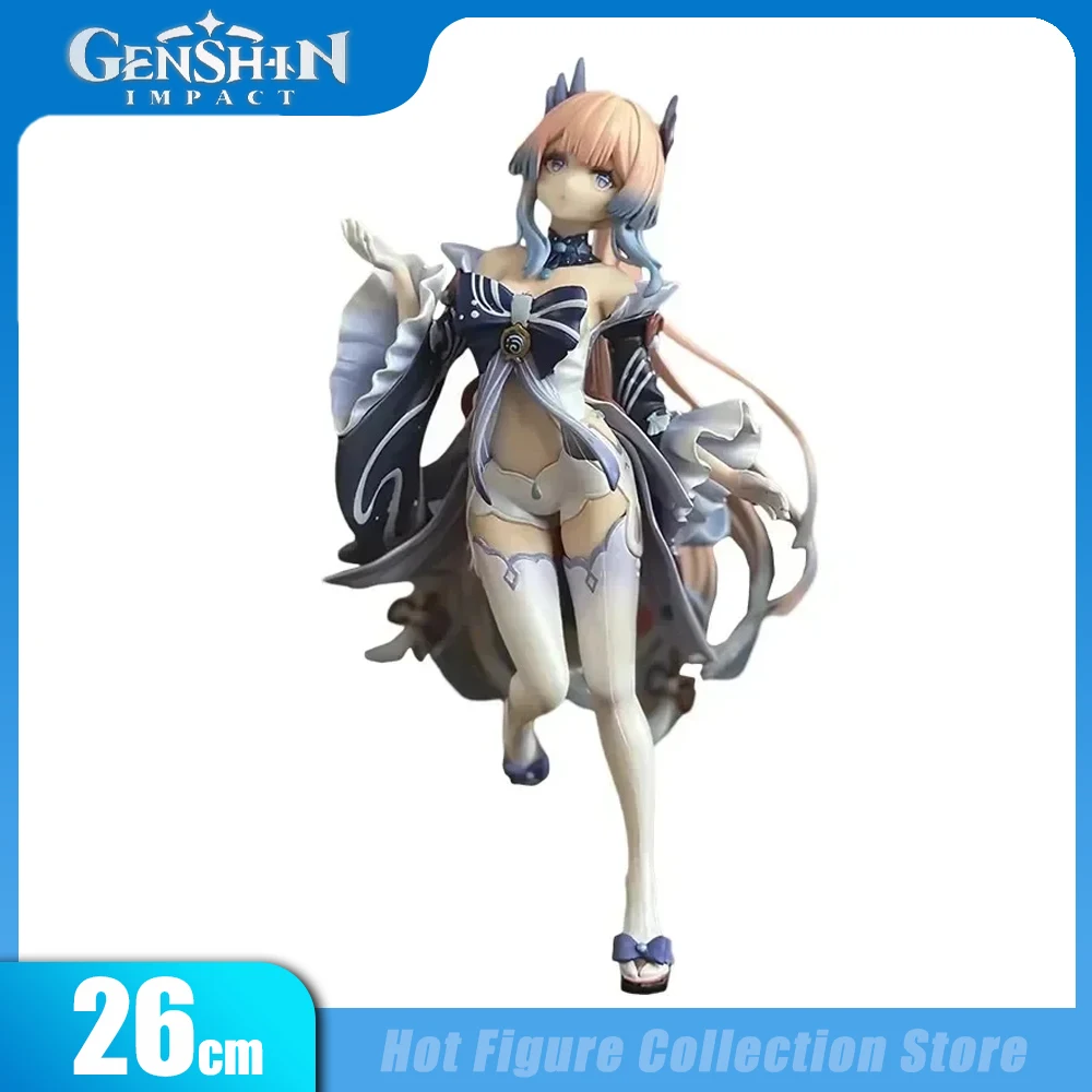 

Sangonomiya Kokomi Figure Genshin Impact Figures 26cm Cute Girls Statue Figurine Model Doll Collection Room Decoration Gifts Toy