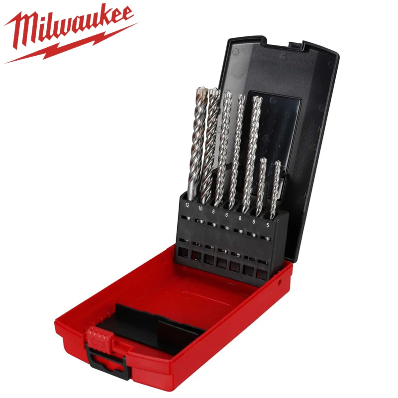 Milwaukee 7-teiliges Bohrer-Set aus legiertem Stahl, Schlagbohrmaschine, Zubehör für Elektrowerkzeuge4932478626 (G3) – Detail 6