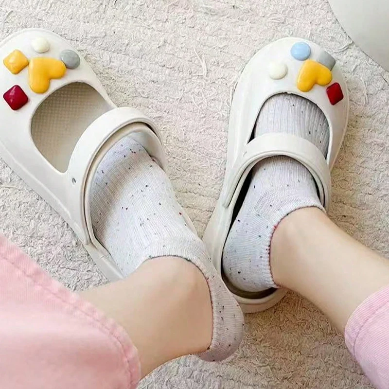 1/3/5/10/15 Pairs Random Women Macaron Color No Show Socks, Soft Breathable Casual Invisible Liner Socks image 3