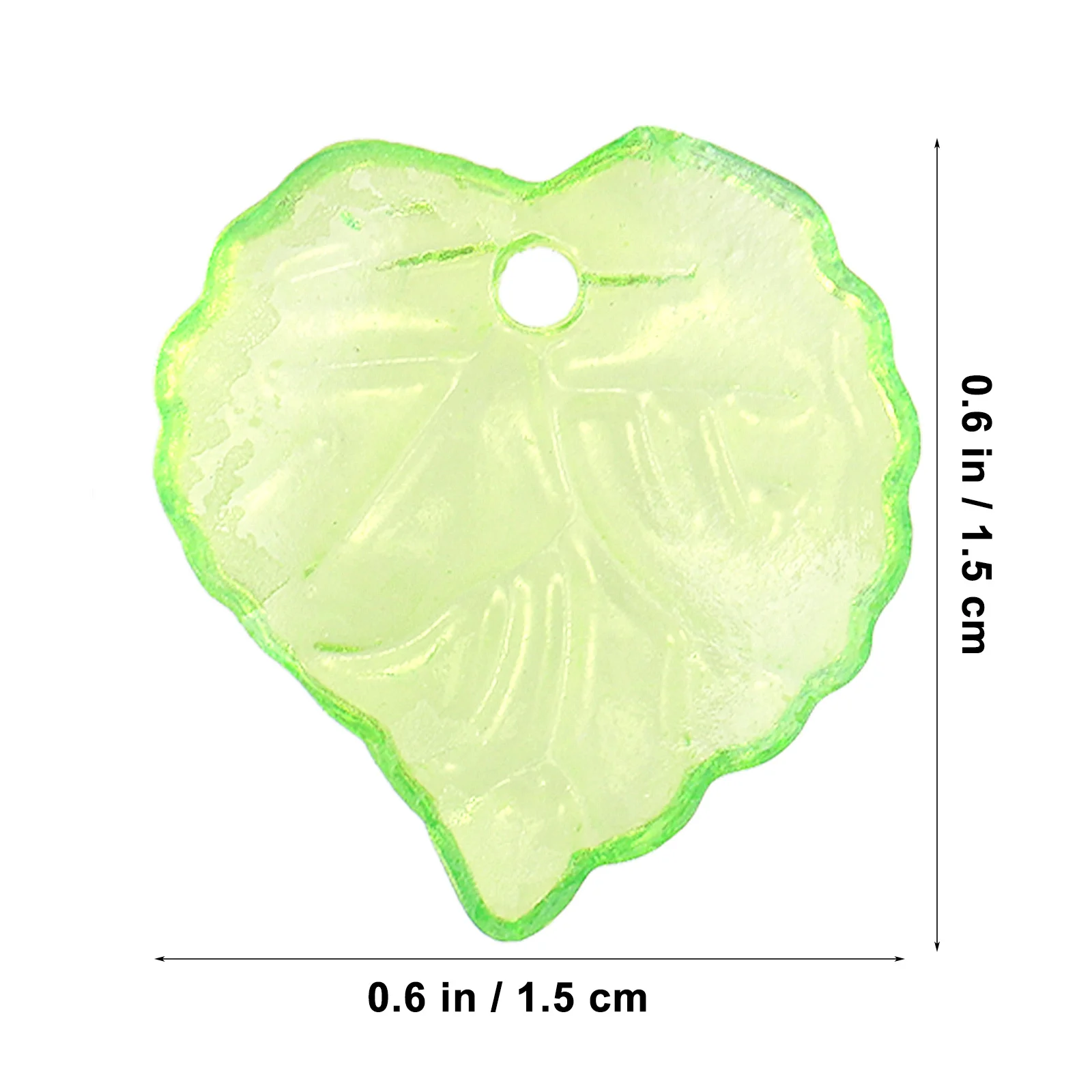 200 Stuks Acryl Blad Oorbel Hangers DIY Oor Sieraden Accessoires Handgemaakte Oordruppels Sleutel Ornament Decoraties Oorbel Hangers