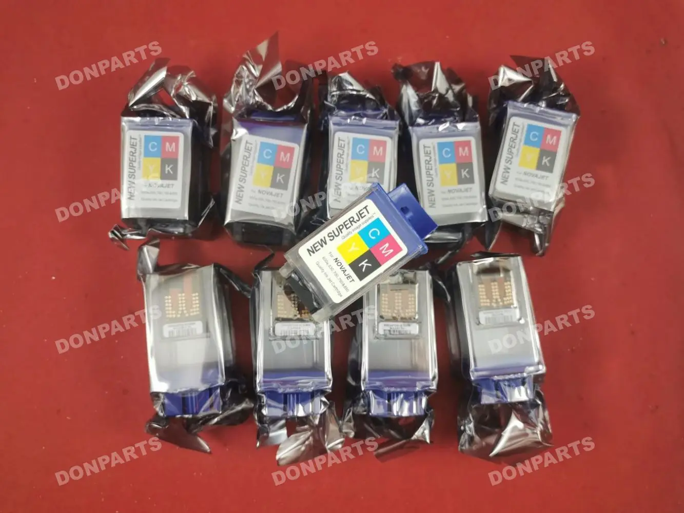 10 X Empty Ink Cartridge Printhead Print Head 600DPI for Encad NovaJet 500 505 600 630 700 736 750 850 880 Inkjet Printer CISS