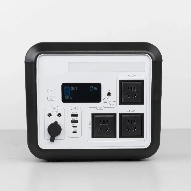 600W To 1200W Solar Battery Generator, Portable Energy Backup Power Station for Home Camping and Power Failure Emergency