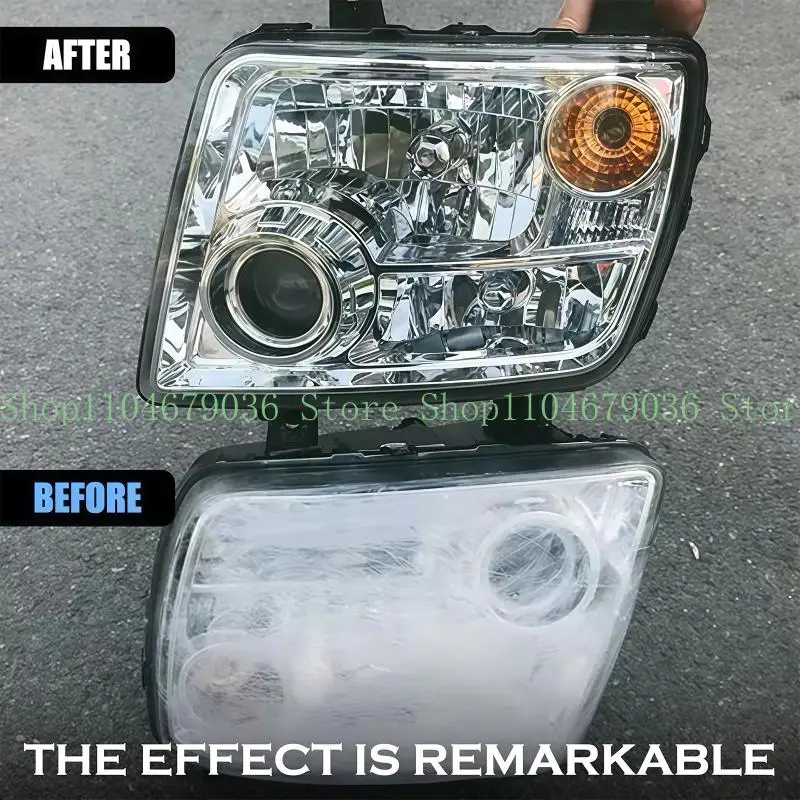 652F Automotive Light Lens Remove Oxidation Scratches Cleaner Polish 100G