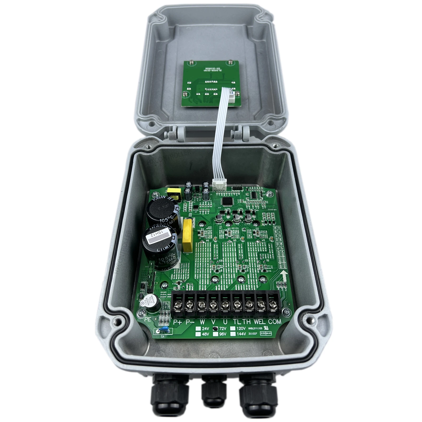 Imagem -03 - Controlador de Bomba Solar 24v 48v 72v 96v 110v 400w2000w dc Parafuso Poço Profundo Bomba de Água Controlador Mppt Uso para Irrigação Agrícola
