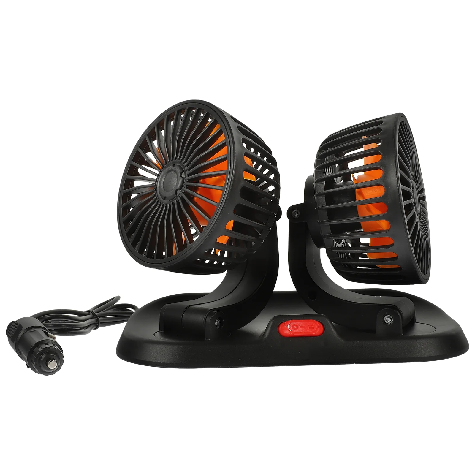 

Portable Fan for Fans Auto Car Double-headed Cars Adjustable Multi-functional Mini Small Stroller Automatic