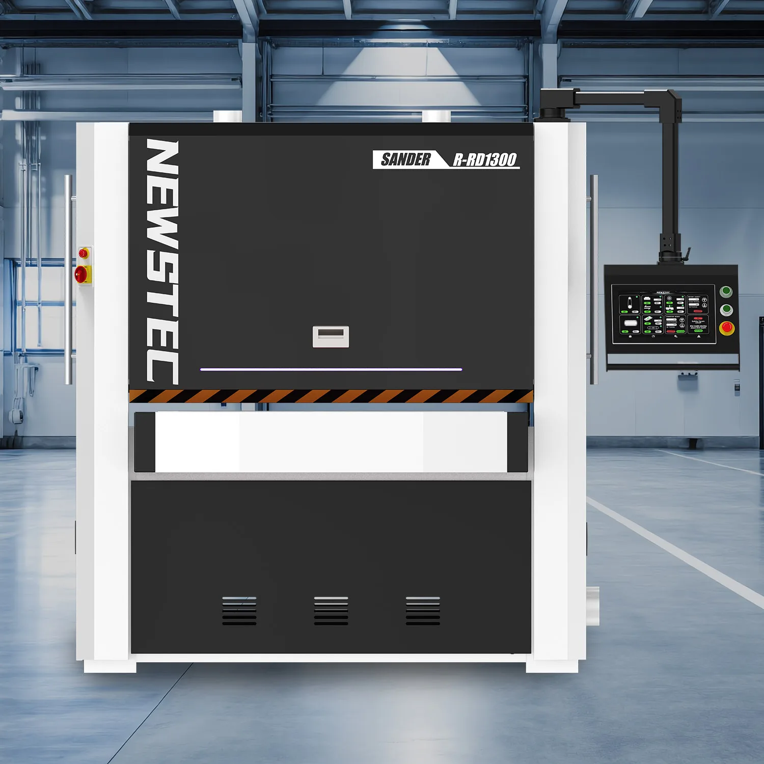 Sander Machine 10-1600mm Stainless Steel Flat Metal Chamfering and Deburring Machine Electric Sander for Aluminum