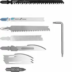 Daicamping DL30 piezas intercambiables cuchillo de sierra destornillador limas multiherramientas piezas de alicates juegos de herramientas manuales