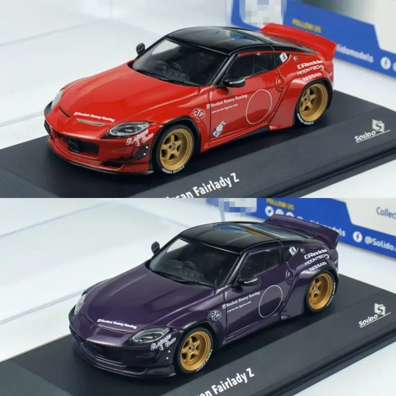 Diecast Solido 1:43 Scale 400Z ROCKET BUNNY Alloy Car Model