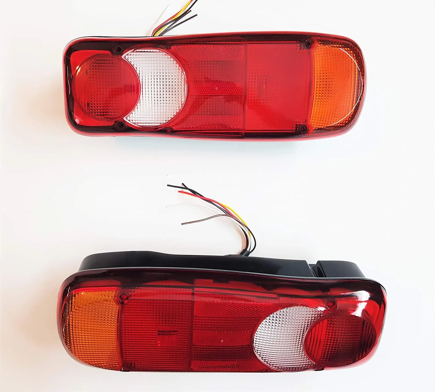 2x Rear Tail Recovery 12V 24V Lights bulbs for lorry chassis truck trailer caravan