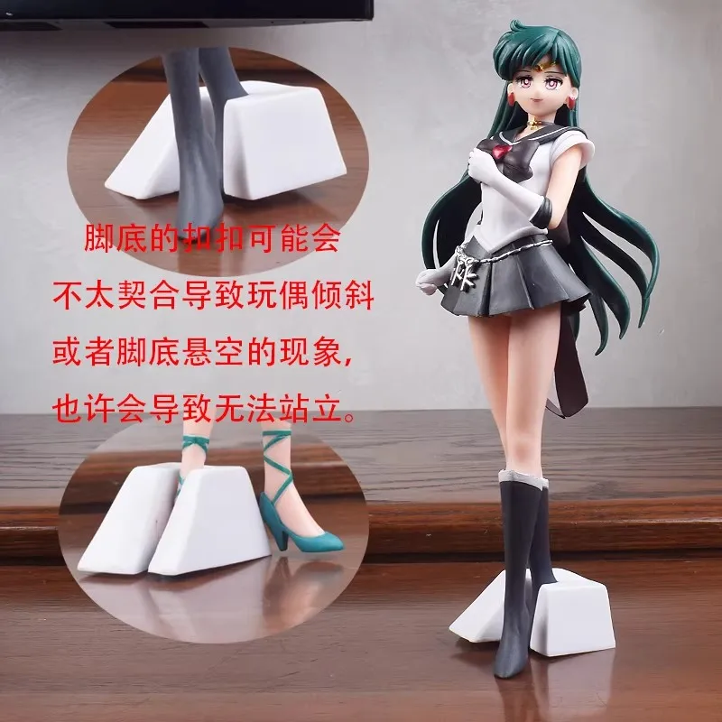 Sailor Moon Sparkling Charm 23cm Prize Meiou Setsuna Anime Figure Glamours Kaiou Michiru Tenoh Tomoe Action Figurine Toy Gifts - view 6