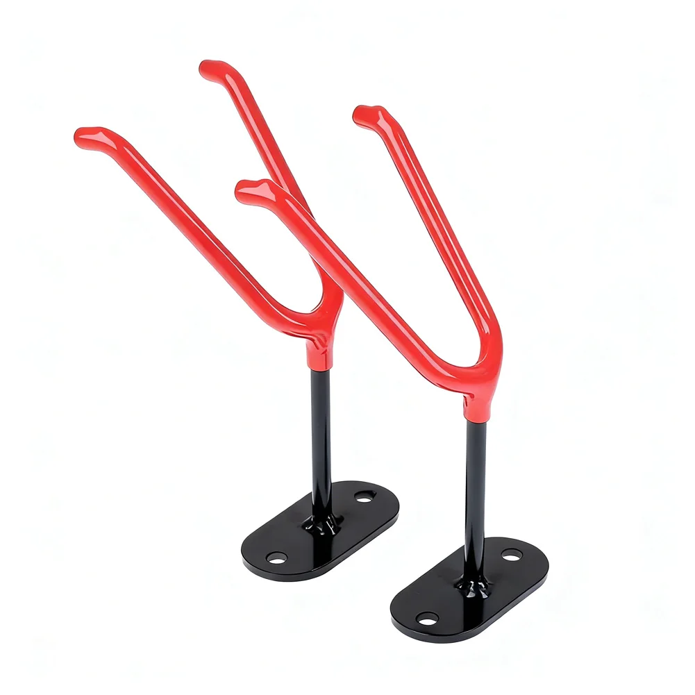 Rubber Protection Painting Spray Tool Holder Aluminium Alloy Wall Or Mount Hook, Stable Hand Tool Rack For Workshop Use
