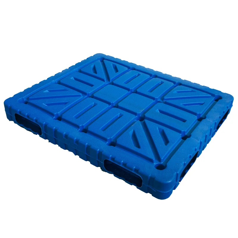 Double-sided heavy-duty blow molding pallet warehouse cold chain stacking plastic pallet