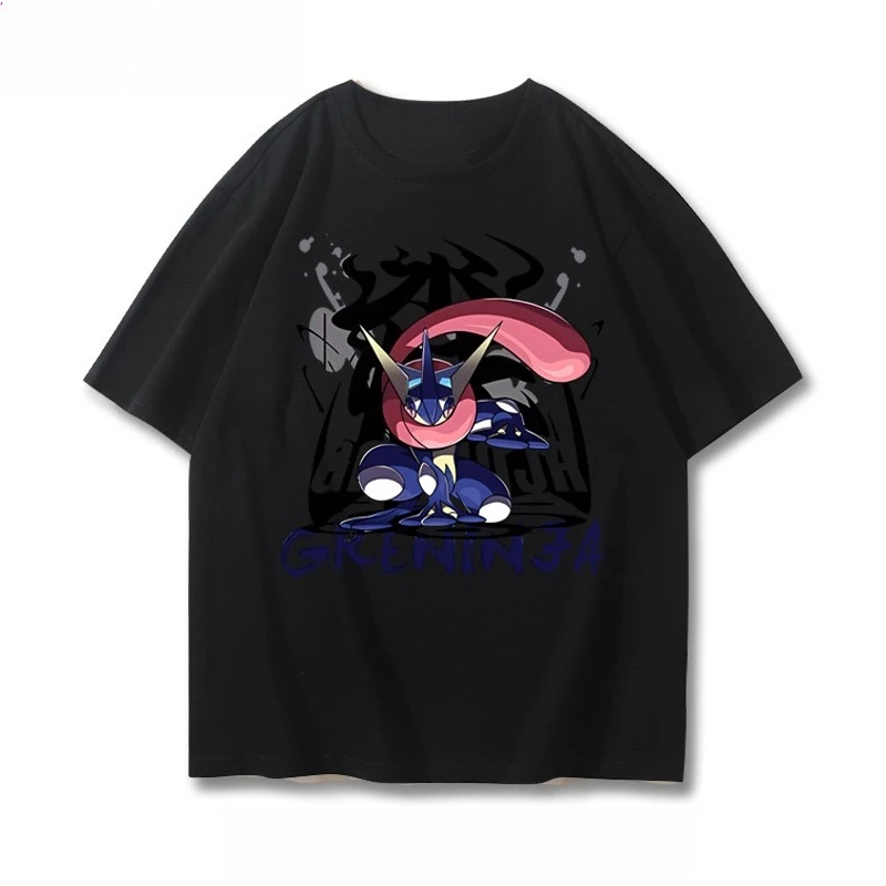 Koga Shinoba Japońska Gra Gadżety Męska Koszulka Letnia z Krótkim Rękawem Bawełniana Luźna Koszulka Sportowa Rekreacyjna z Krótkim Rękawem Półrękawek