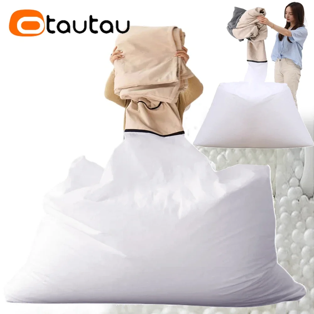 OTAUTAU's Sitzsack-Innenfutter, Wasch-Aufbewahrungstaschen-Abdeckung DD033【Kein Füllstoff im Inneren! Sie müssen selbst den Füllstoff kaufen!】