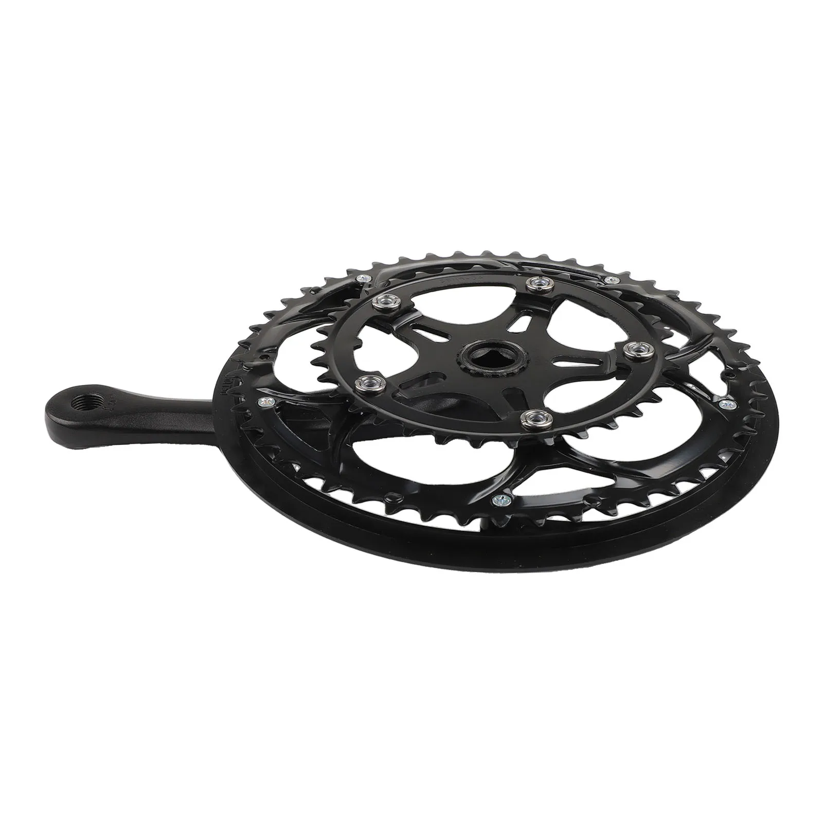 

8-10 Speed Compatible 50 34T Crankset For Bike Upgrades Aluminum Alloy Crankset High Compatibility With Chain Speeds