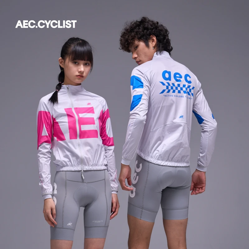 AEC CYCLIST Men Cycling Jacket Windproof YKK Zipper Road MTB