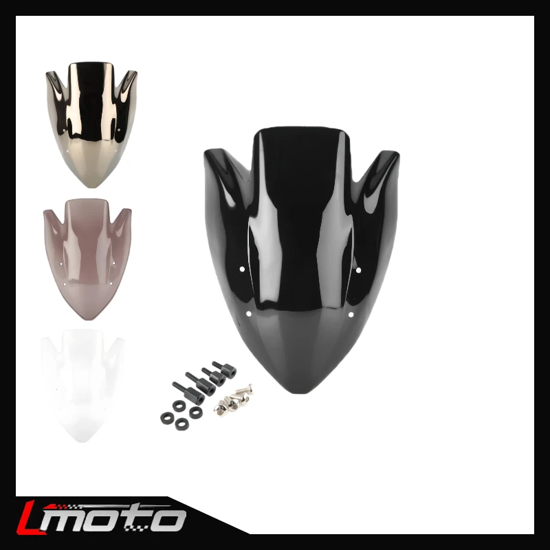 

For Kawasaki Z1000 2003 2004 2005 2006 ABS Plastic Motorcycle Double Bubble Windshield Windscreen