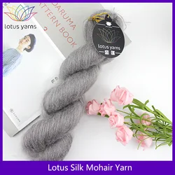 1*50g hank Silkl Mohair Yarn Crochet Skin-Friendly Baby Wool Thread For Knitting Sweater Shawl