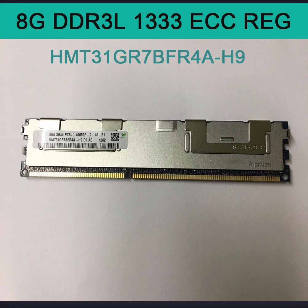 

1 PCS 8G DDR3L 1333 ECC REG For SKhynix Server Memory HMT31GR7BFR4A-H9