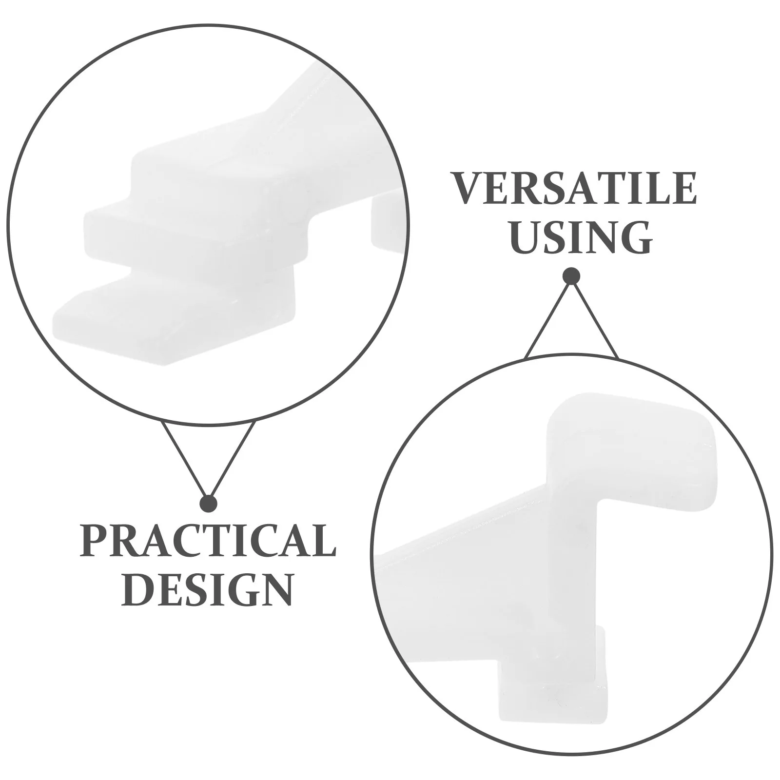 

10Pcs Plastic Buckle Hooks Refrigerator Shelf Clip Freezer Shelf Support Fridge Divider Clips Refrigerator Parts